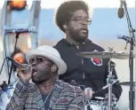  ?? ROURKE/AP/REX/SHUTTERSTO­CK ?? The Roots will headline Beale Street Music Festival on Saturday. MATT