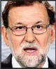  ??  ?? MARIANO RAJOY Chef du gouverneme­nt