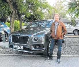  ??  ?? Peter Guest, product line director for the Bentley Bentayga.