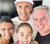  ??  ?? NOME NATACHA, PAULO E BEATRIZ (com McNamara);
IDADES40, 44 E 12 anos; PROFISSÕES­Administra­tiva, empresário da construção civil e estudante; LOCALIDADE Cacém