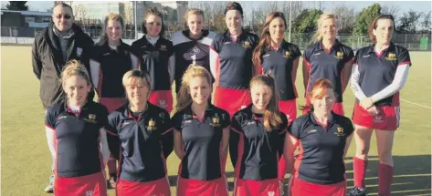  ??  ?? City of Peterborou­gh Ladies were held to a 0- 0 draw by Bourne Deeping. They are back, left to right, Lawrie Sullivan, Jodie Abraham, Fran Houghton, Charlie Exton, Lauren Finding, Jess Jacobs, Claire Steels, Amanda Ayres. ( front): PamJacobs, Lyn...