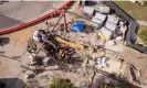  ?? Transporta­tion, District Two ?? The site where Search crews discovered an 19th-century ship beneath a road in St Augustine, Florida. Photograph: Daniel Fiore (Search, Inc) & Florida Department of