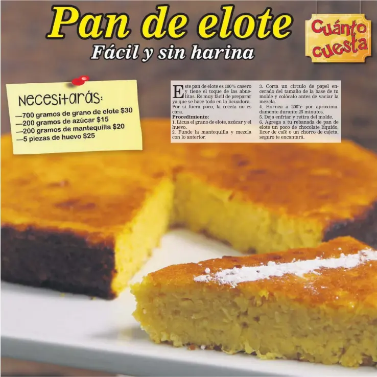 Pan de elote - PressReader