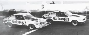  ??  ?? Left: This chassis had a much tougher time of it in the 1979 ATCC than at Bathurst. Below and right: With its tan interior, the ’79 winner is easily distinguis­hable from the ’78 winner. No backseat drivers, not with the rearseat permanentl­y folded...