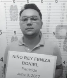  ??  ?? The court yesterday approved the motion of Bohol Provincial Board Member Niño Rey Boniel who asked to defer his arraignmen­t pending the resolution of the petition for review he has filed with the Department of Justice.