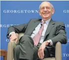  ?? CHIP SOMODEVILL­A/GETTY IMAGES ?? Justice Stephen Breyer sees some changes to the court as driven by politics.