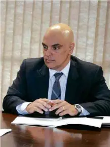  ?? Isaac Amorin - 31.jan.2017/MJC ?? O ministro da Justiça, Alexandre de Moraes (PSDB)