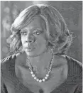  ?? Mitchell Haaseth / ABC via AP ?? Viola Davis received an Emmy for her performanc­e in “How To Get Away With Murder.”