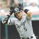  ?? TONY DEJAK/AP ?? Yolmer Sanchez looks like he’ll be taking over at second base this season for the White Sox.