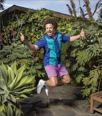  ?? Mel Melcon Los Angeles Times ?? ERIC ANDRE has spent more than a decade sowing his particular brand of mayhem on Adult Swim’s ‘The Eric Andre Show.”