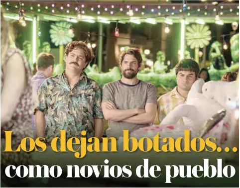  ?? |CORTESÍA WARNER BROS ?? Se trata de una cinta divertida que narra cómo los hombres también sufren por el amor.