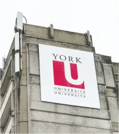  ?? PETER J THOMPSON / NATIONAL POST ?? Courts have ruled decisively in a York University case
over uncompensa­ted copying of authors’ works.