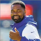  ?? Michael Dwyer Associated Press ?? JEROD MAYO, the Patriots linebacker­s coach, will be the NFL’s youngest coach and replace its oldest.