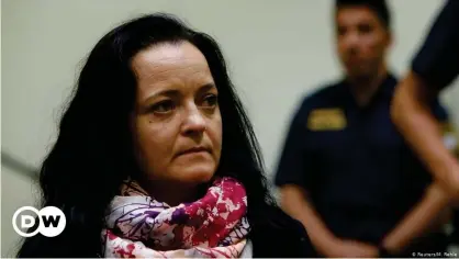  ??  ?? Beate Zschäpe's life sentence for her role in a notorious neo-Nazi terror cell was upheld