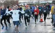  ?? SUBMITTED PHOTO ?? The Chester County Turkey Trot, benefiting the Cure4Cam Childhood Cancer Foundation, takes place on Thanksgivi­ng morning.