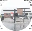  ??  ?? Lisnagelvi­n Primary School in Londonderr­y which was closed
due to Storm Ophelia