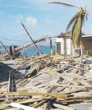  ?? Tonito.zayas@gfrmedia.com ?? La devastació­n provocada por el huracán Irma en San Martin es “peor que cualquier zona de guerra”, dijo ayer el rey Guillermo Alejandro de Holanda en una visita a esa isla.