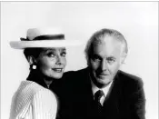  ?? GETTY IMAGES ?? Actress Audrey Hepburn and French fashion designer Hubert de Givenchy had a decadeslon­g friendship that saw Givenchy dress the star in nearly a dozen films, including the 1961 hit “Breakfast at Tiffany’s.”