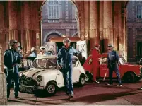  ?? PARAMOUNT PICTURES ?? The Minis made famous in 1969’s “The Italian Job” were nearly Fiats instead following a juicy offer from the Italian automaker.