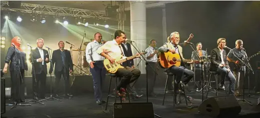  ??  ?? Hidden talent: Several GLC heads jamming together in a heartwarmi­ng rendition of ‘Hebat Negaraku’ in an online video.