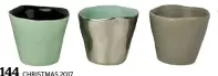  ??  ?? Bloomingvi­lle ceramic votive set, in mint/silver, $60. koop.co.nz