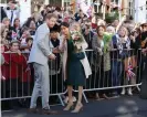  ??  ?? Harry and Meghan in 2018. Photograph: Neil Mockford/GC Images