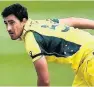  ??  ?? HOSTILE Four-wicket Starc