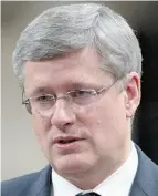  ??  ?? Stephen Harper