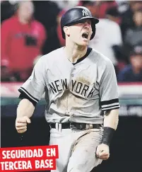  ??  ?? Frazier dejó los Yankees y firmó con los Mets para asegurar que la esquina caliente del equipo tendrá la defensa que no le ha brindado en recientes años el usualmente lesionado David Wright. SEGURIDAD EN TERCERA BASE