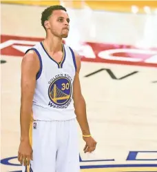  ?? BOB DONNAN, USA TODAY SPORTS ?? “I’m not going to let one game kind of alter my confidence,” Stephen Curry said after struggling in Sunday’s Game 2.