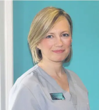  ??  ?? New post Dr Alison O’Donnell BDS MFGDP is the new dentist at Spring Grove Clinic in Comrie