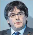  ?? FOTO: DPA ?? Separatist­enchef Carles Puigdemont bleibt auf freiem Fuß.