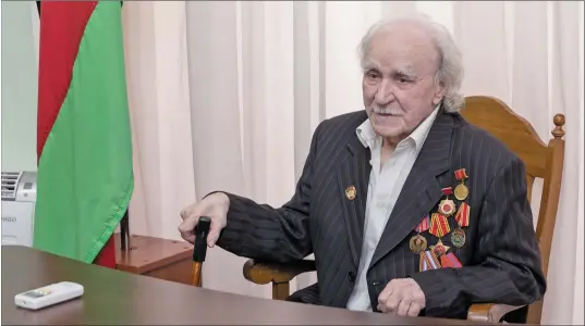  ?? Николай Григорьеви­ч Старченко отпразднов­ал 85-летие ??