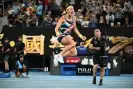  ?? Naomi Osaka. Photograph: Joel Carrett/EPA ?? Caroline Garcia celebrates her win over