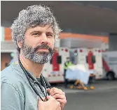  ?? CHAD HIPOLITO FOR THE TORONTO STAR ?? Dr. Brian Wall says many ER doctors are bearing the emotional toll of systemic health-care failures.