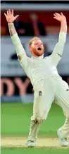  ??  ?? Ben Stokes was included in England’s 16-man Ashes squad.