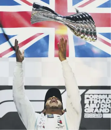  ??  ?? 0 Lewis Hamilton has his sights on a seventh world drivers’ title and can’t afford to think of anything else once he’s out on the track, says David Coulthard