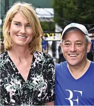  ?? ?? Claims: John Bercow with his wife Sally