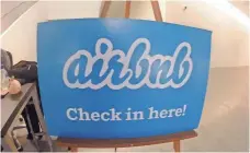  ?? USA TODAY ?? Airbnb, in a statement, said the report is “wrong” and “does not reflect the strong growth we continue to see.”