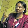  ??  ?? Minister Hlengiwe Mkhize