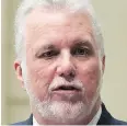  ??  ?? Philippe Couillard