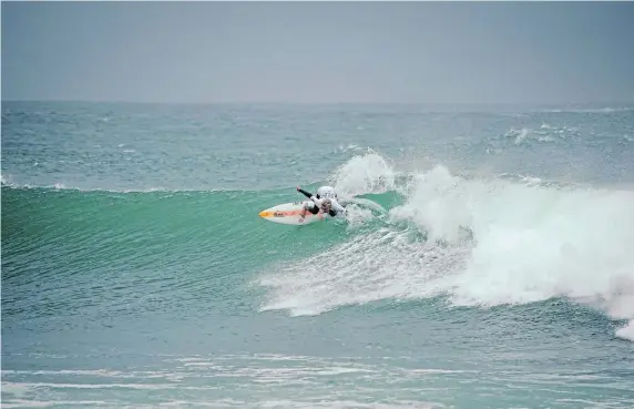  ?? Picture: SUPPLIED ?? CREST OF A WAVE: The Royal St Andrews Hotel Amanzi Challenge brings world-class water sport to Port Alfred.