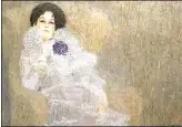  ?? AP-BILD: JENS MEYER ?? Ausgangspu­nkt der Schau: „Marie Henneberg“(1901/1902) von Gustav Klimt