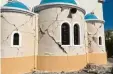  ?? Foto: dpa ?? Durch das Erdbeben wurden auf der Insel Kos auch Häuser beschädigt.