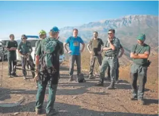  ?? // JESÚS MÉRIDA ?? La Guardia Civil, en una de las batidas para hallar el cadáver