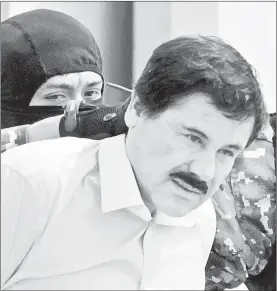  ??  ?? ▲ No le deseo mal a El Chapo Guzmán, no hago leña del árbol caído, dijo el presidente Andrés Manuel López Obrador. Foto Víctor Camacho