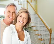  ??  ?? Stairs: Read a guide to choosing the right stairlift