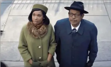  ?? TRAILER SCREENCAP VIA MGM ?? Jennifer Hudson plays Aretha Franklin, with Forest Whitaker as her father, the Rev. C. L. Franklin, in the biopic “Respect,” coming in 2021.