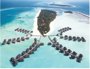  ??  ?? Club Med Kani, Maldives is a paradise in the middle of the Indian ocean.