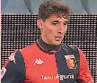  ?? LAPRESSE ?? Debuttante Prima stagione in A per Andrea Cambiaso nel 2021-22: 26 gare
